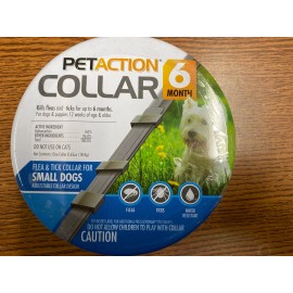Petaction Small Dog Collar 6 Month Protection Flea And Tick