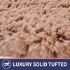 Baahrnom Luxury Soft Microfiber Toilet Lid Cover Machine Washable Solid