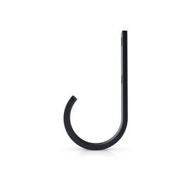 Ozco Building Products 57708 OWT Towel Hook, (2 per Pack), Black