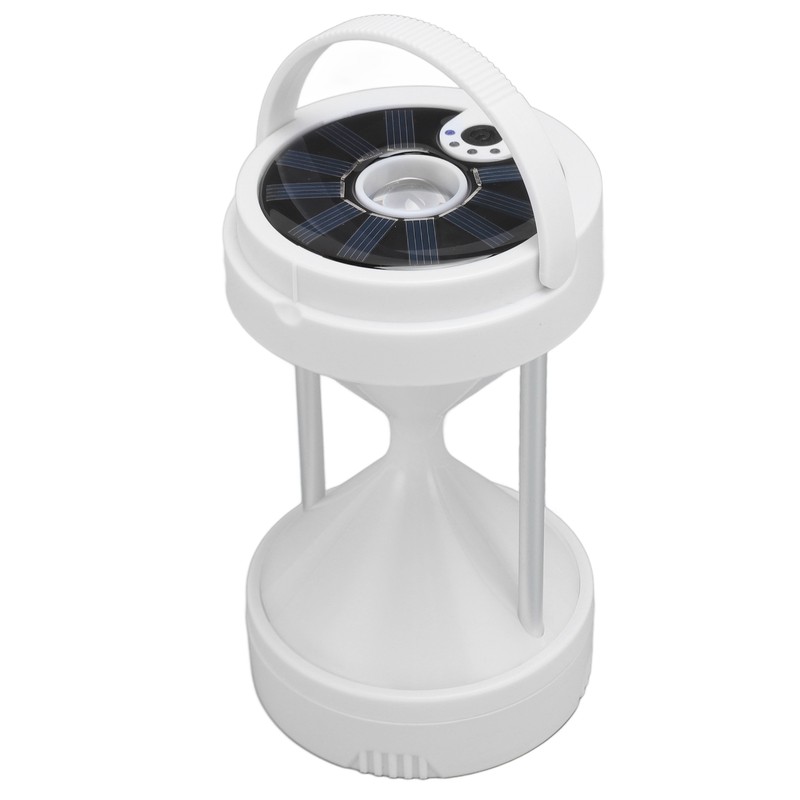 LED Camping Lantern USB Rechargeable Hourglass Solar Powered Camping Light