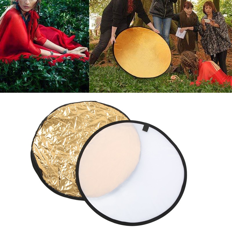 5 in 1 Photography Light Reflector Collapsible Lighting Round Reflector