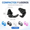 Tapones de oídos para natación KRELVIXOS – 5 pares de