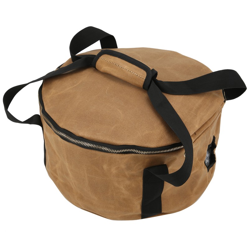 Camping Pot Storage Bag Travel Portable Dustproof Cast Iron Pan