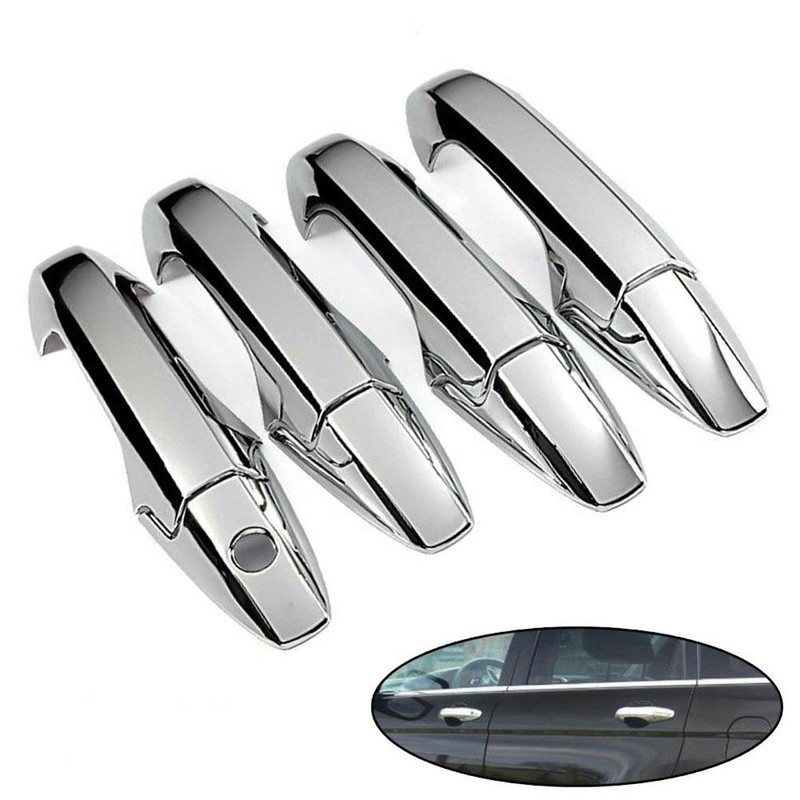 Chrome Side Door Handle Cover Trim Fit for CR-V CRV