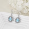 Moonstone Earrings for Women 925 Sterling Silver Filigree Moonstone Drop