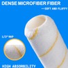 King Origin 9 Inch Microfiber Paint Roller Covers 1/2" Nap