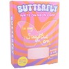 Fizz Creations Butterfly Write On Neon Light. USB-Powered Write a