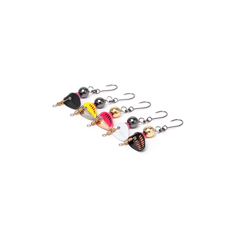 Jackson Buggy Spinner Lure, 0.1 oz (3 g), YS, Yellow