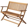 Casafoyer Garden Bench 47.2" Solid Acacia Wood