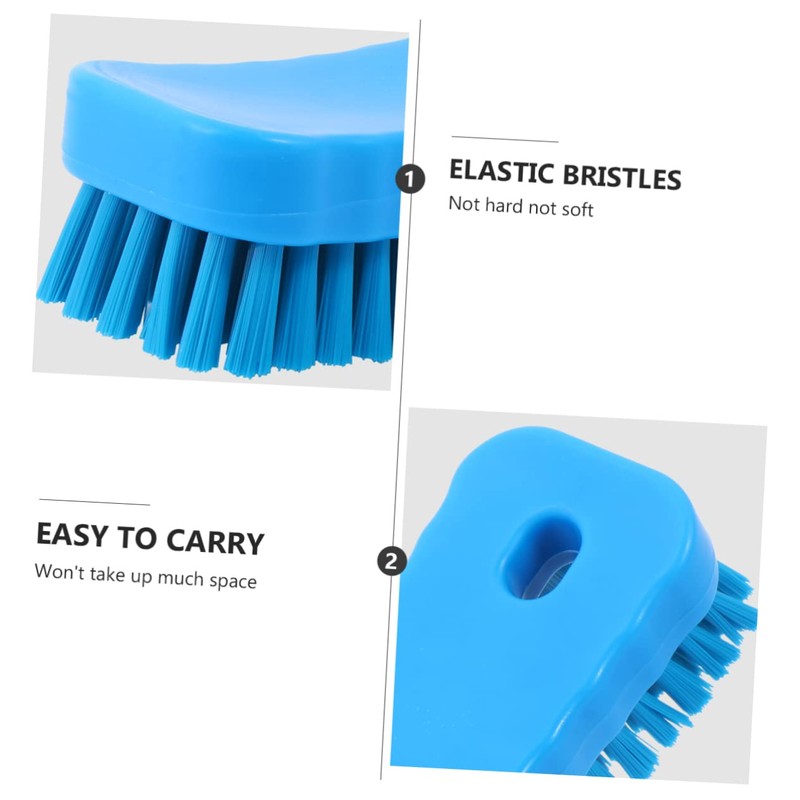OATIPHO Nail Brush Kit 2-Piece Soft Bristle Fingernail Scrub and