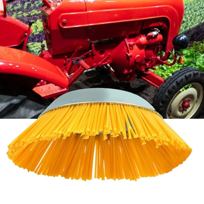 Nylon Weeding Brush 8 Inch 25.4mm Hole High Hardness Impact