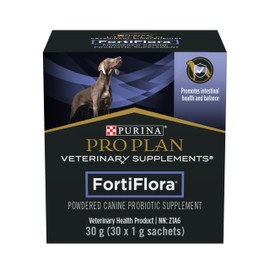 Pro Plan Veterinary Diets Purina Pro Plan Veterinary Supplements Fortiflora Powdered Dog Probiotics - 30 g sachets (Pack of 30)
