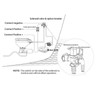 Solenoid Siphon Breaker Spare Part 9W 1 150PSI Pressure Toilet