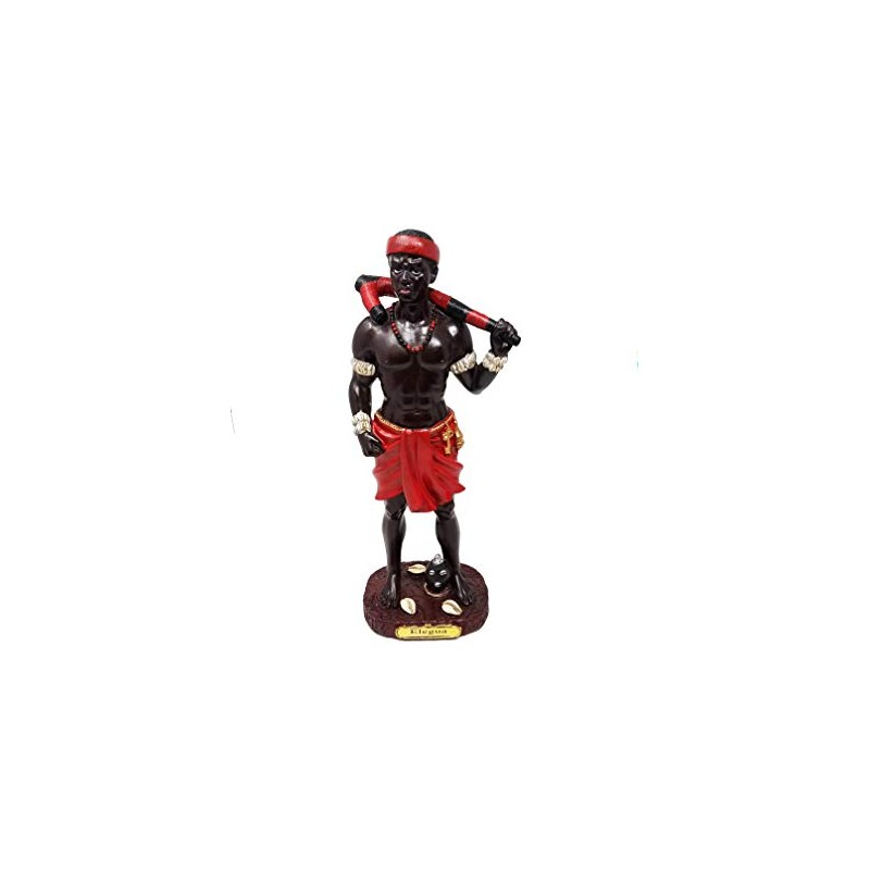 12" Elegua Statue Orisha Elewa Eleggua Santeria Lucumi African God