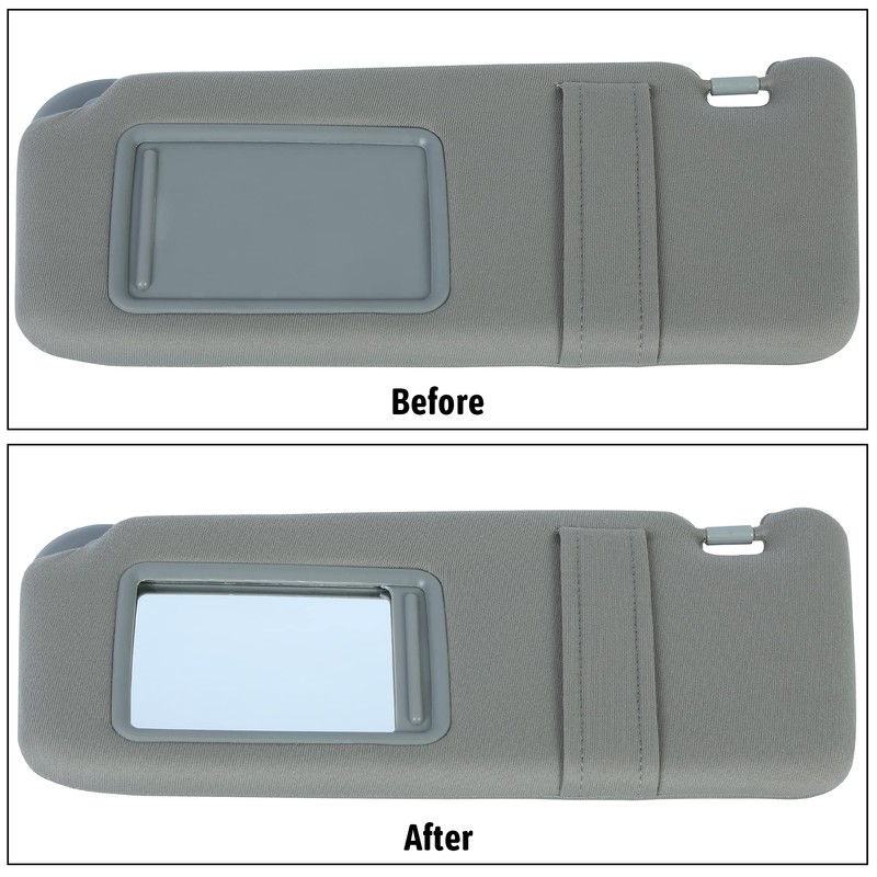 ALMULOO Driver Side Sun Visor Compatible with 2007 2008 2009