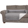 Furhaven Pet Furniture Cover - Sofa Buddy Two-Tone Reversible Water-Resistant