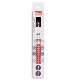 Prym PRM218485 Ergonomic Crochet 4mm Old Rose