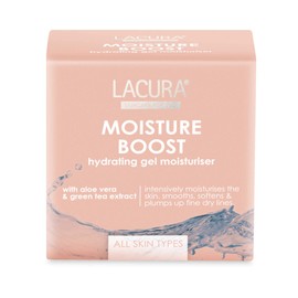 Moisture Boost Hydrating Face Gel Dry Line Moisturiser Healer With Aloe Vera Tea Extract Oil Free