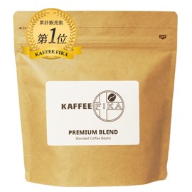 KAFFEE FIKA Premium Blend, 7.1 oz (200 g), Home-Roasted Coffee, Aftermix, Coffee Beans (Beans, Direct from Roastery)