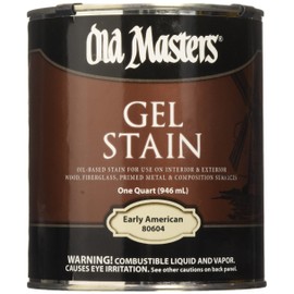 Old Masters 80604 Gel Stain, 1 Quart, Early American, 32 Fl Oz