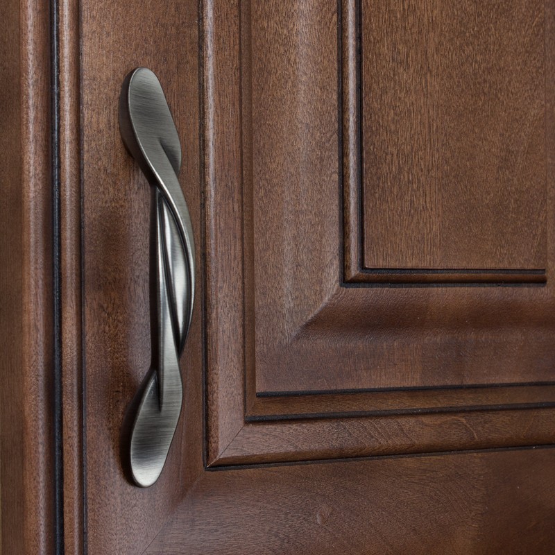 GlideRite Hardware 87340-P-25 3 inch CC Twist Cabinet Pulls 25