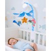 FEISIKE Baby Crib Mobile with 35 Lullabies, 3 Modes Rotation