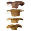 YUNEASELF Cowboy Hat Rack for Wall: 4 Pack Acrylic Hat