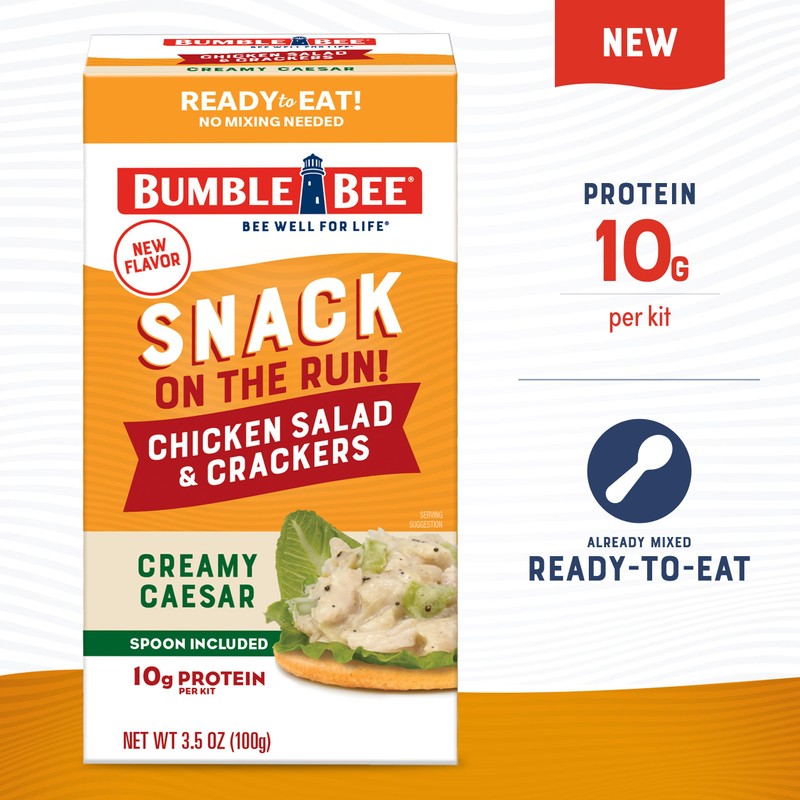 Bumble Bee Snack On The Run Creamy Caesar Chicken Salad