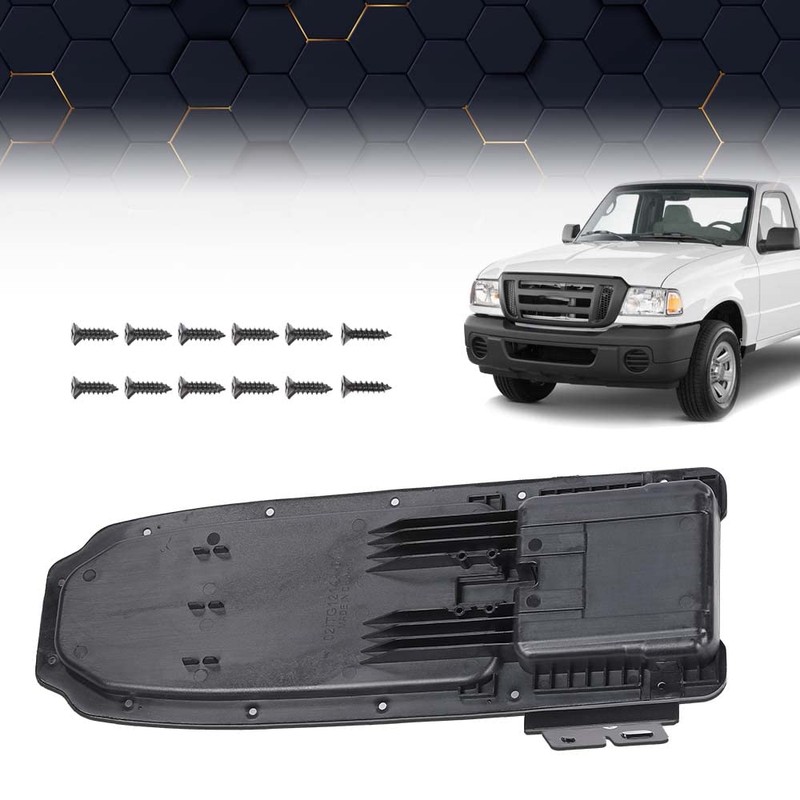 PIT66 Black Center Console Lid Compatible with Ford Ranger 2004-2011（with