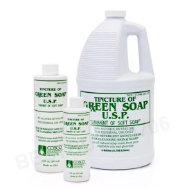 COSCO Pure Green Soap - Tattoo Medical Supplies 8oz/1-pint(16o - 8 OZ