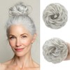 CJL HAIR Small Messy Bun Hair Pieces for Women Thin