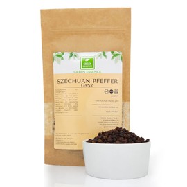 Pepper Grains of the Green Essence - Pepper Varieties - Premium Quality Peppercorns Colourful - Aromatic Spice Mixes - Peppercorns for the Mill (Szechuan Pepper)