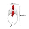 TOVINANNA Easter Rooster Headbands for Cosplay Parties Cute Cartoon Headdress