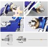 ENDOZER Professional HVLP Gravity Feed Air Spray Gun Set with