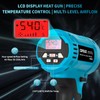 Cordless Heat Gun with 2x 6.0Ah Battery,Heat Gun for Shrink