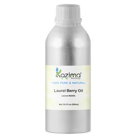 KAZIMA Laurel Berry Essential Oil - 100% Pure, Natural & Undiluted Oil for Skin Care & Hair Care, 500 ml