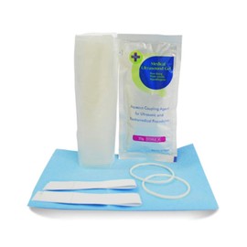 Ultrasound Probe Cover - Transducer Cover Latex-Free Sterile Disposable Large Clear, 5.5"x 36", Individual Packaging (50 pcs)