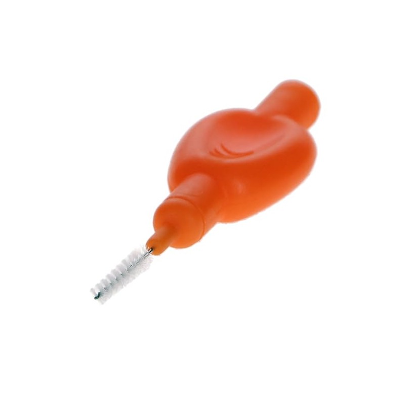 Plasdent 2000S Interdental Brushes Tight 2mm - 3mm Orange &