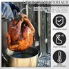 SiliFine 4pcs Turkey Hanger Hook for Barrel Smoker All Purpose