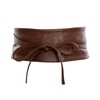 Toocool - Obi Women's Belt Laces Sash Faux Leather Broadband