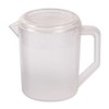HERF Jarra de agua de plástico de policarbonato, 1,5 L,
