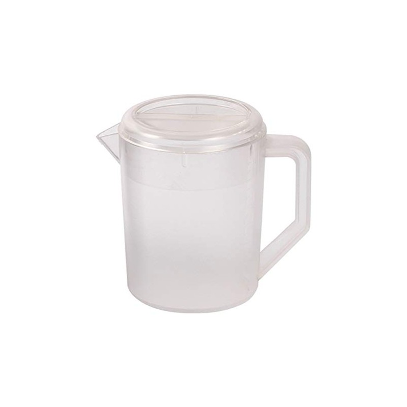 HERF Jarra de agua de plástico de policarbonato, 1,5 L,