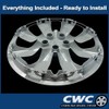 Premium Hubcap Replacement for Toyota Corolla 2014-2016, 16-inch Replica Wheel