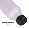 Insulated Water Bottle with Straw,17 OZ Double Wall Vacuum Stainless