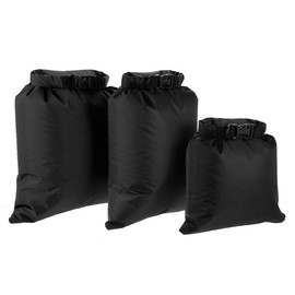 Lixada 3 Pack Waterproof Portable Carry Bags Ultralight for Camping Hiking Kayaking (1L+2L+3L), Colour: 4, Modern