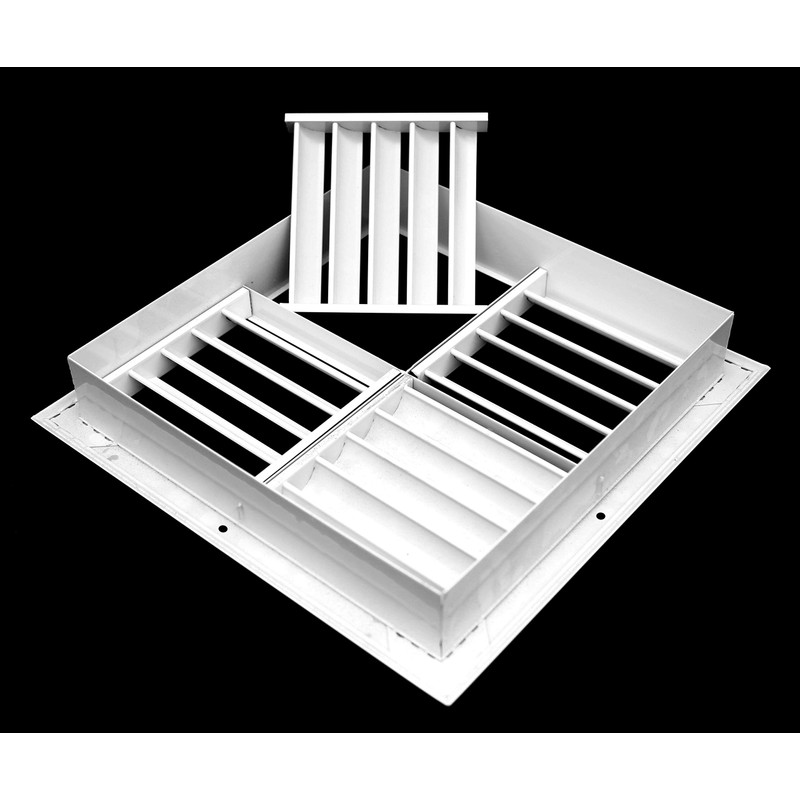 HVAC Premium 12'' w X 12'' h Extruded Aluminum Adjustable