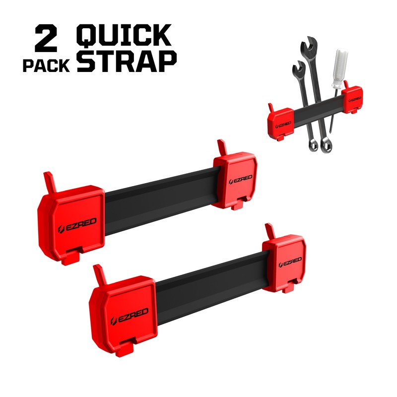 EZRED EZP6PK 16-Piece Peg Board Tool Storage and Organization For