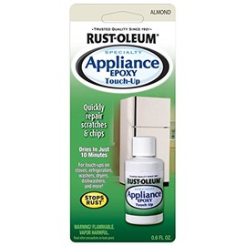 Rustoleum 203001 0.6 oz Almond Specialty Appliance Epoxy Touch Up Paint, 2-Pack