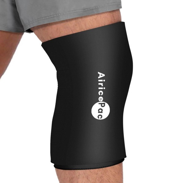 branded Knee Ice Pack Wrap Compression Sleeve for Injuries, Reusable