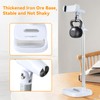 UTEBIT Height Adjustable Cell Phone Stand for Desk 360° Rotating,